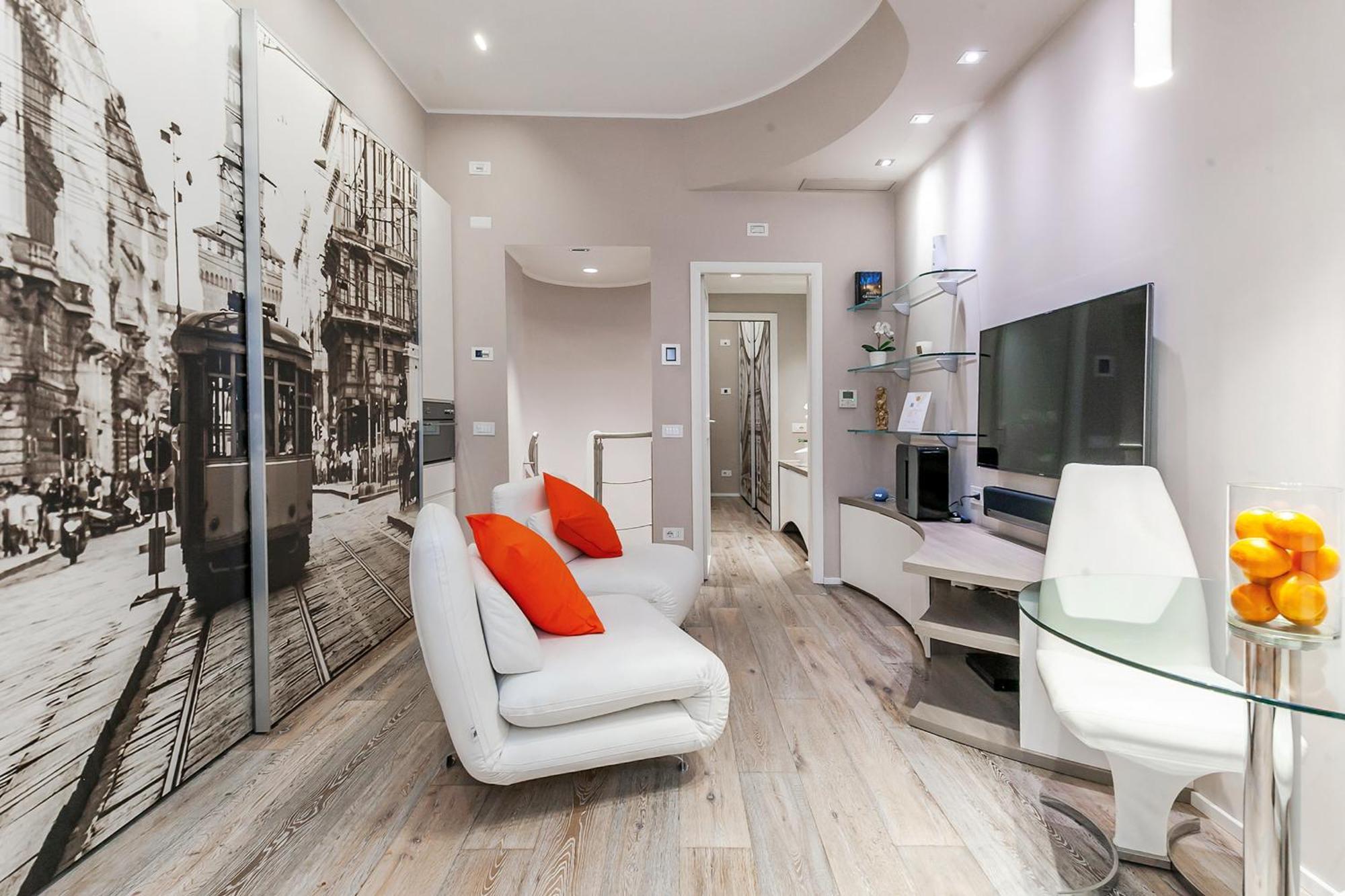 Orange M3 Duomo 12 Min Apartment Milan
