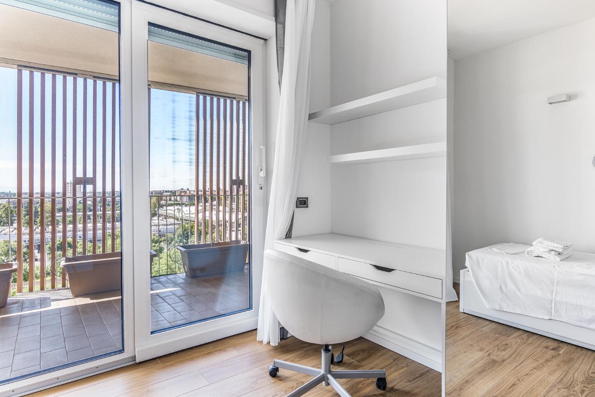 Penthouse Terrace Piranesi 4pax Wifi