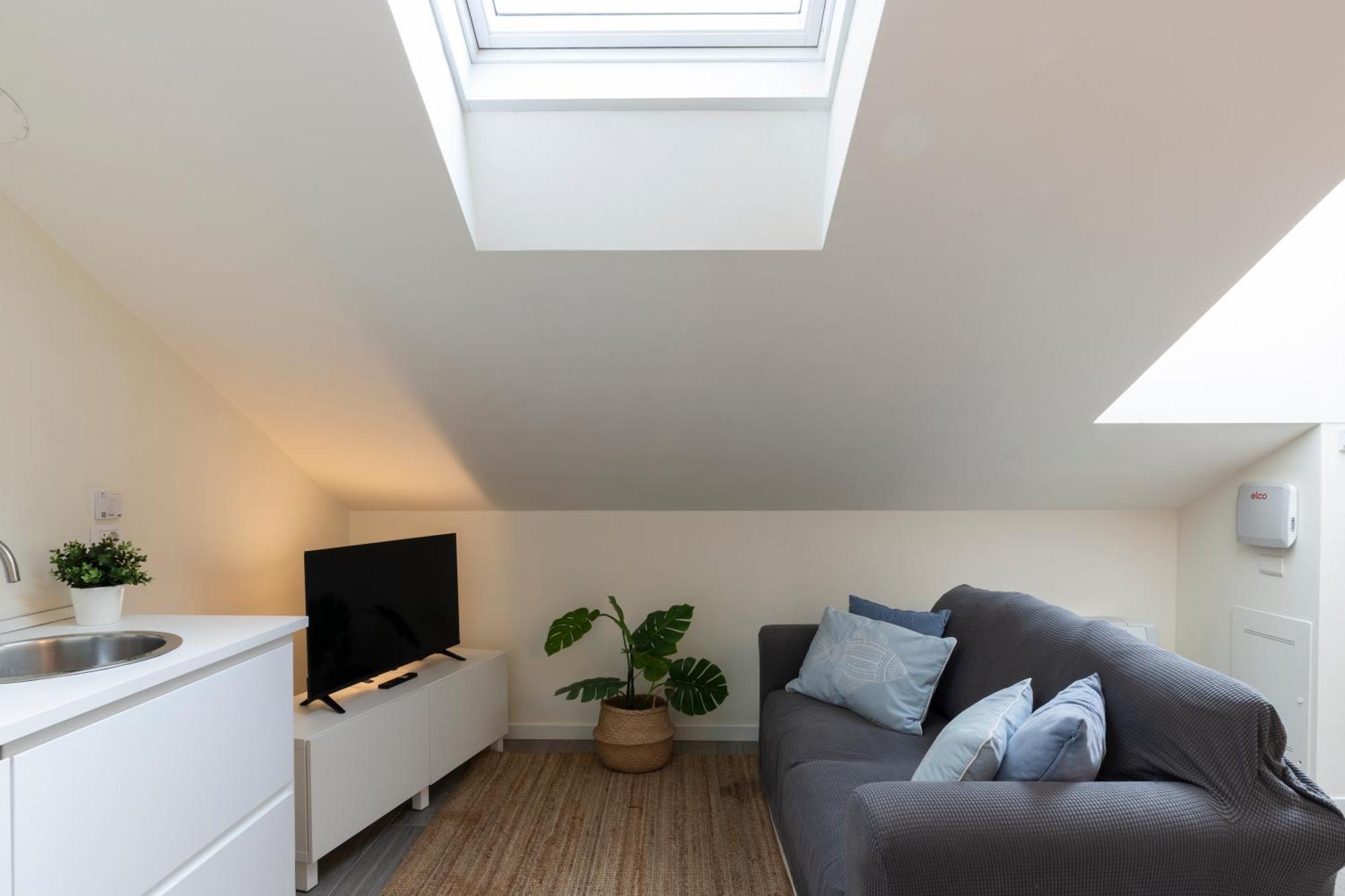 Bright Attic M4 - 2 Bedrooms