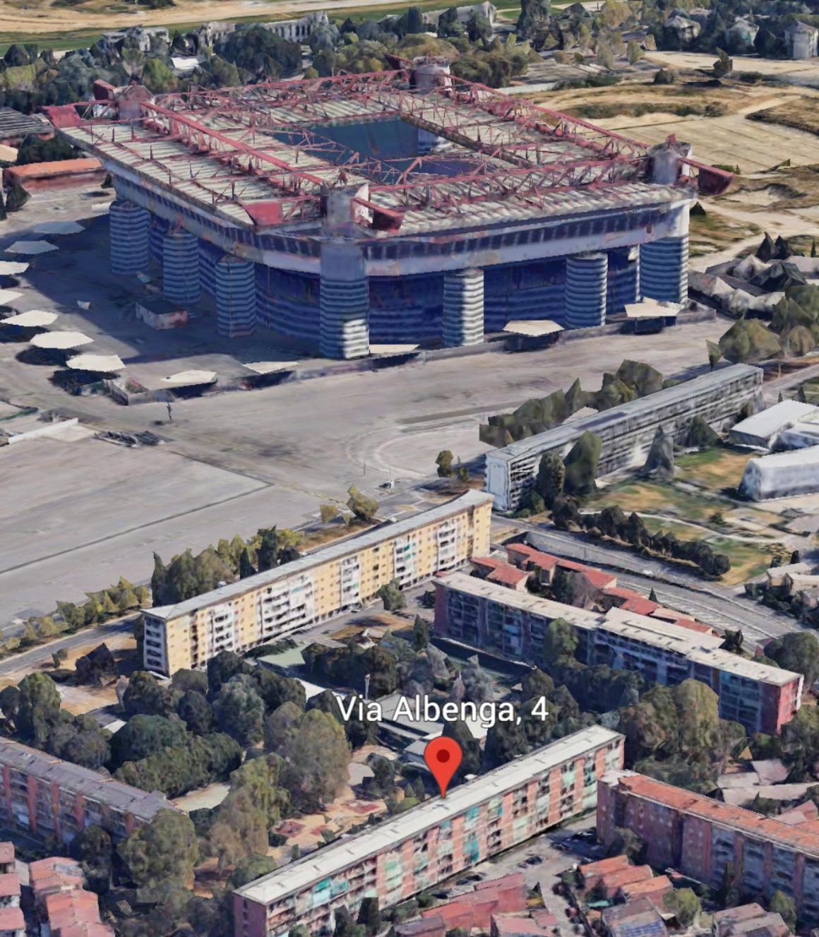 Manzoni A 500 Mt Da San Siro Milan
