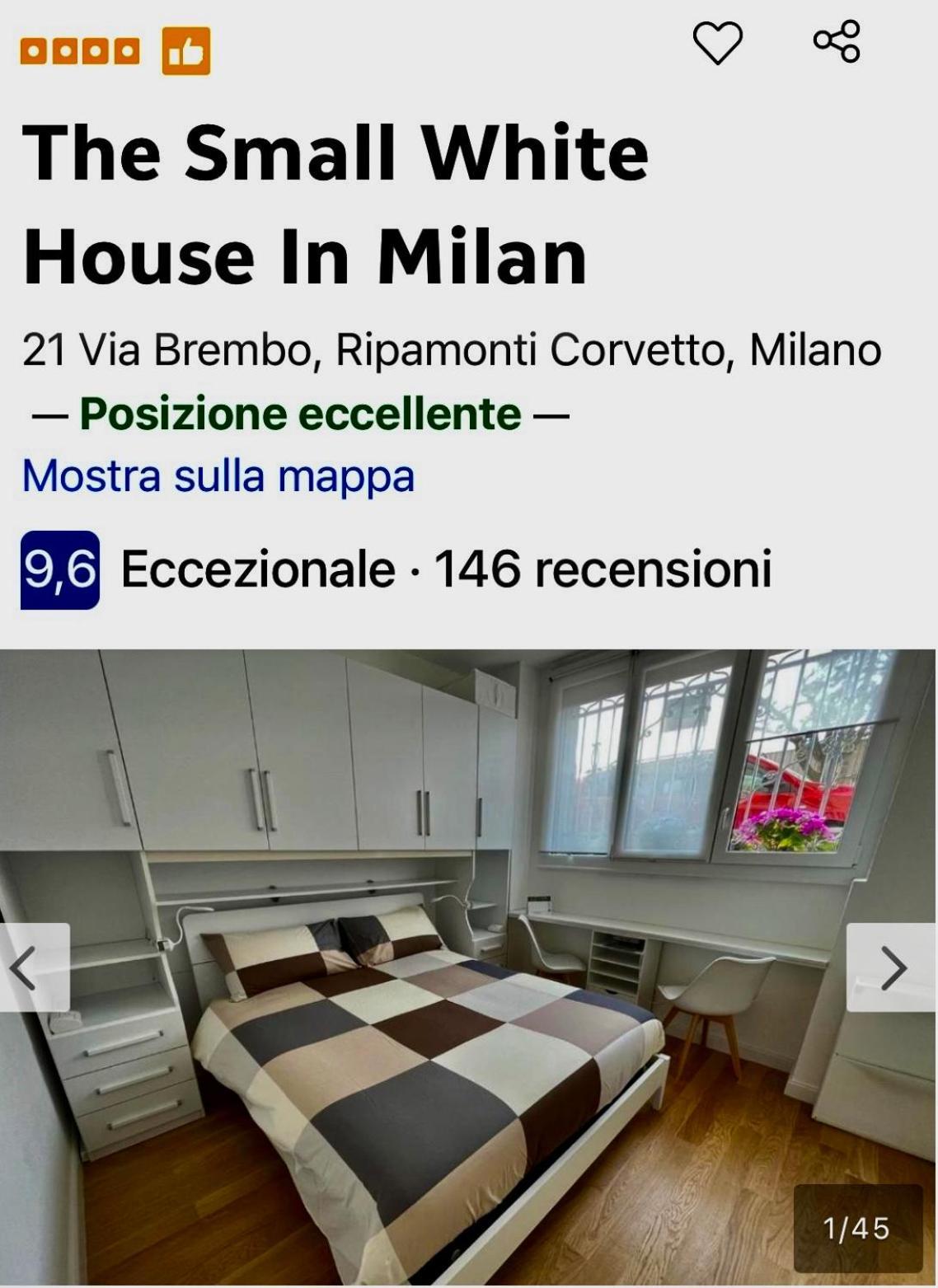The Small White House In * Milan