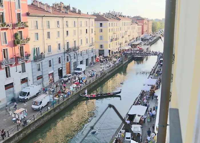 View Of The Navigli - Home In The Heart Of Milan - Wifi