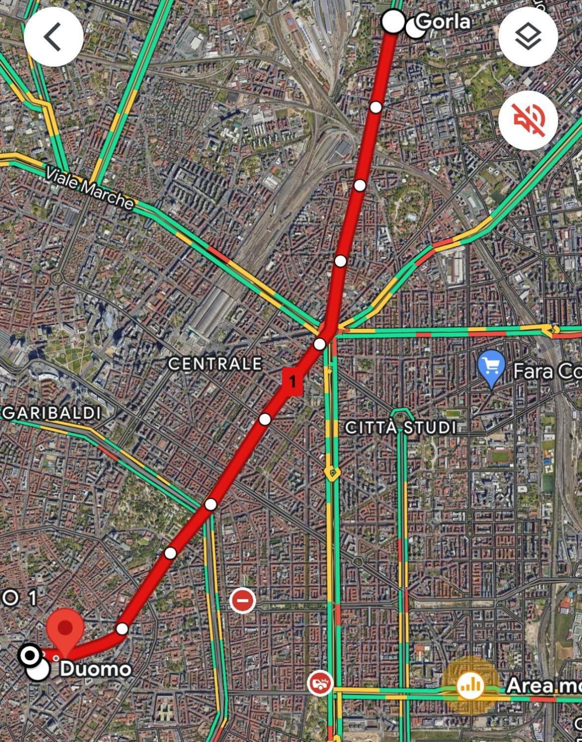 Milanogorla-metro 50mt-duomo A 15 Minuti Milan