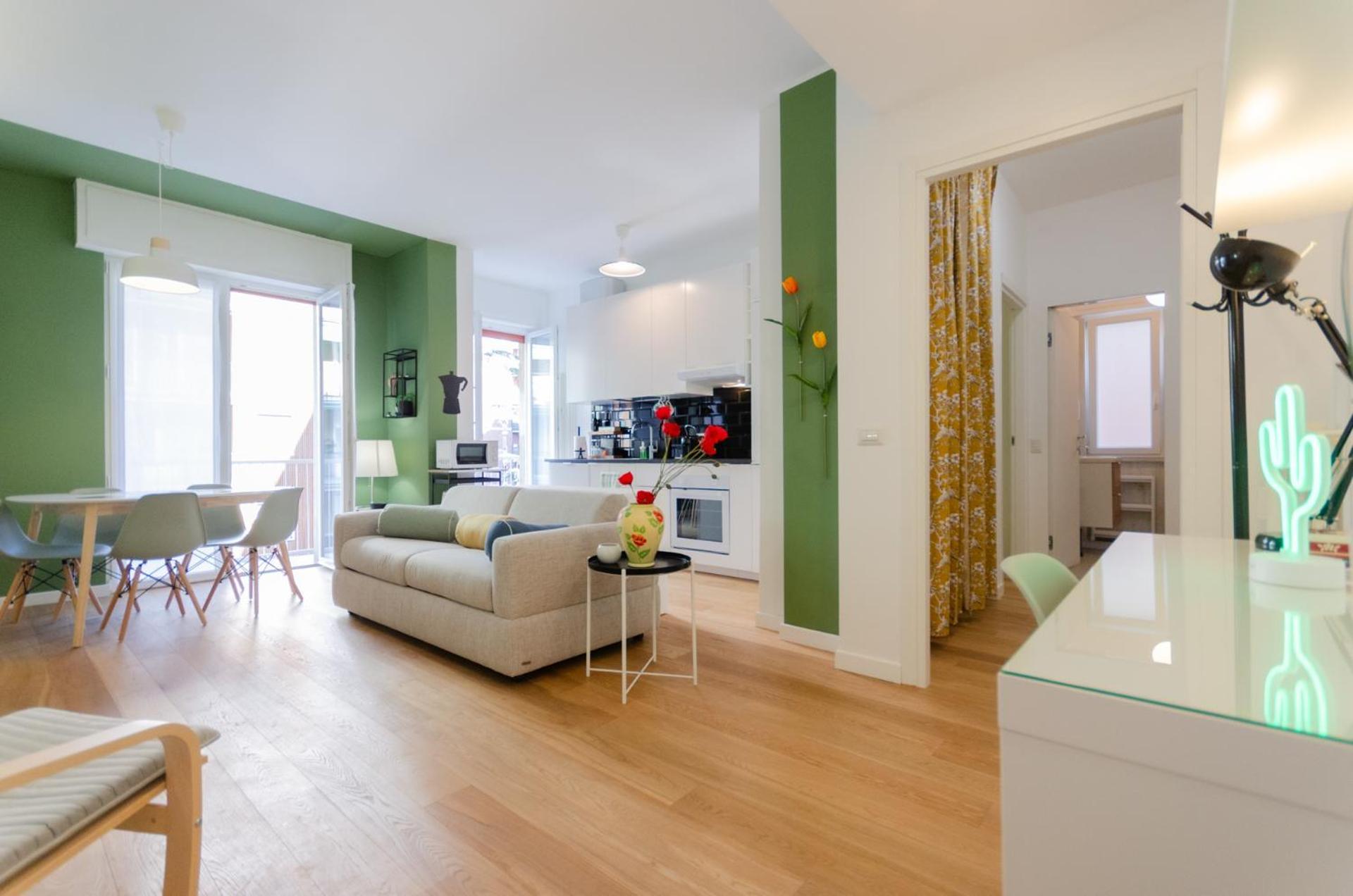 Appartamento Vivimi Fiordalisi Stile & Comfort Vicino Metro Milano