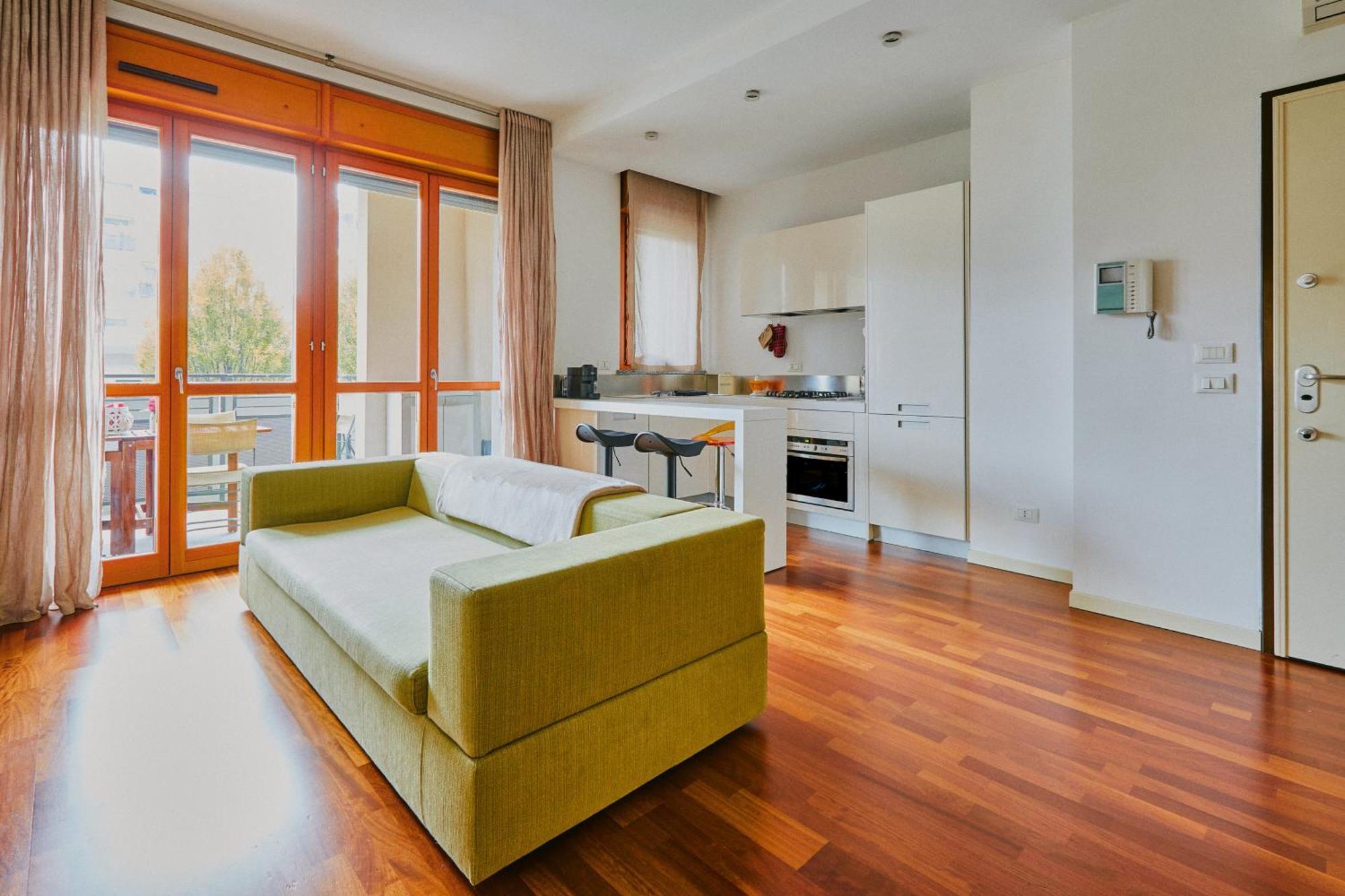 Il Comfort Dello Spazio, In Un Bilocale Apartment