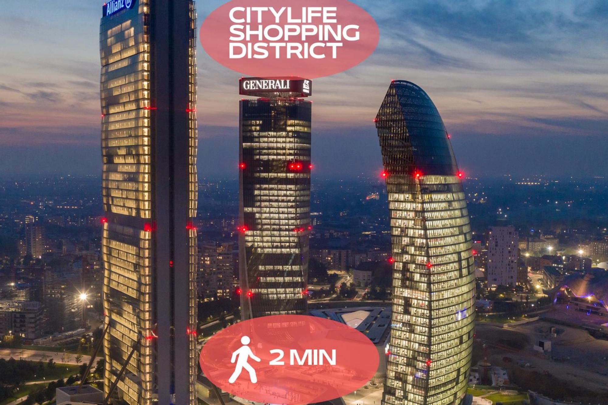 Elegant Citylife Apartment- Metro Access - Double Apartamento Milão