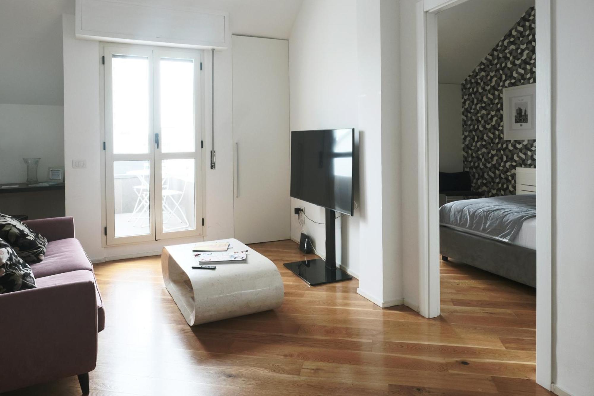 Apartamento Comecasa Attic 5 Min Walk From Duomo Milão