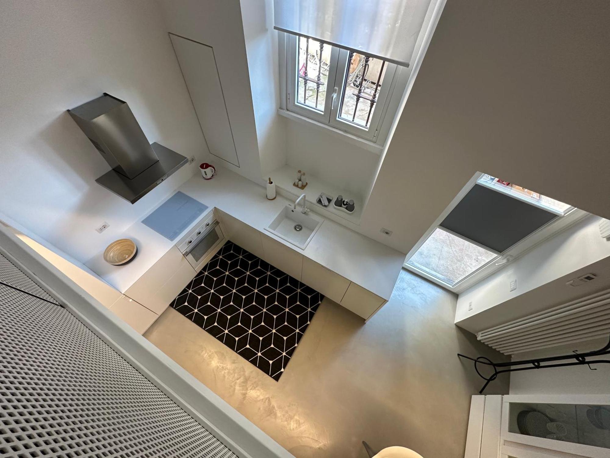 White In Apartment