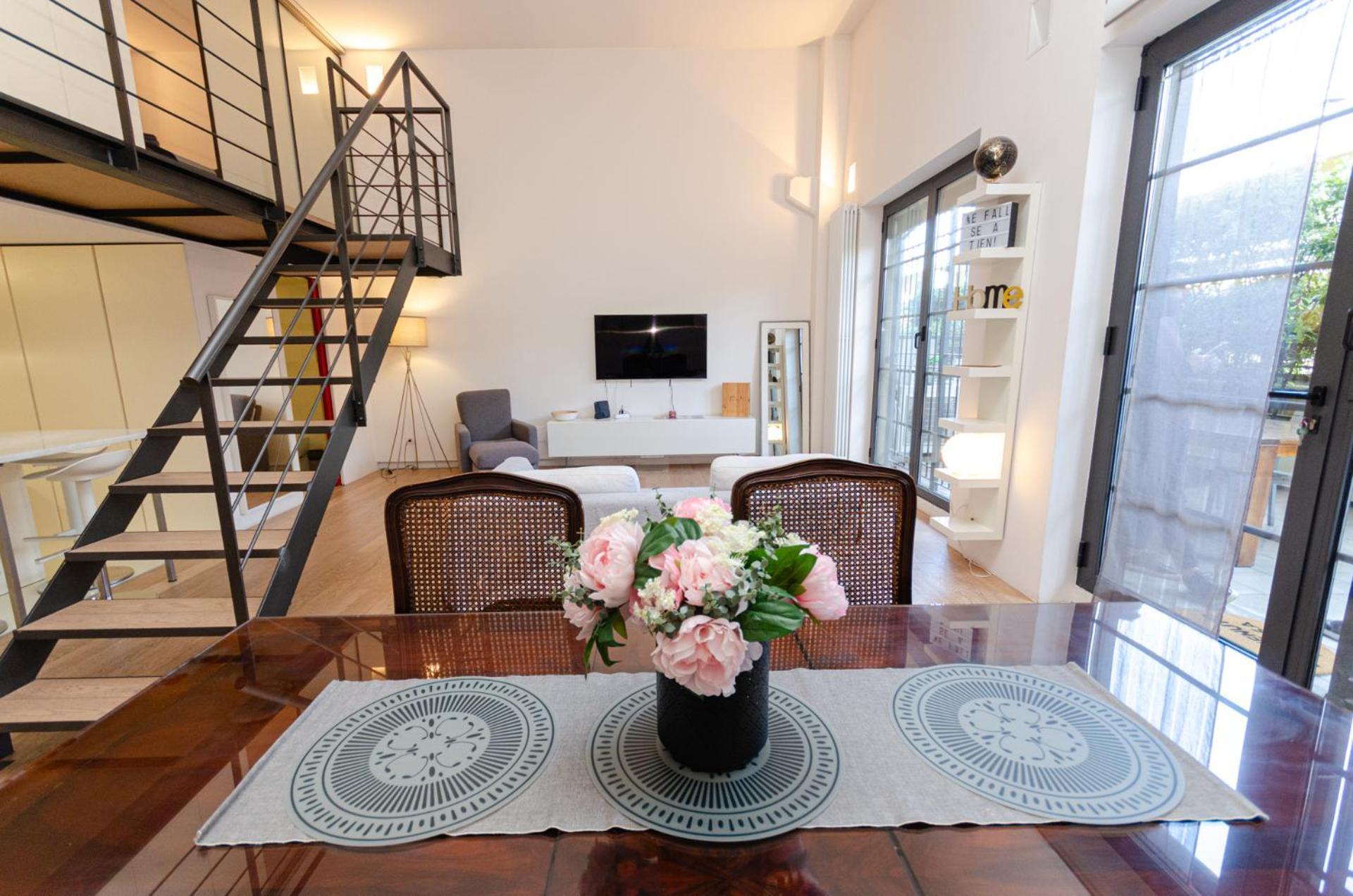 Appartamento Vivimihome Loft Su Due Livelli Con Terrazzo Milano