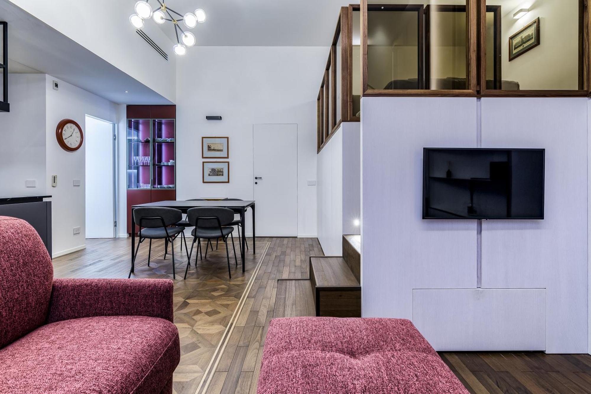 Luxury Duplex Corso Magenta 4pax-wifi-tasso Apartment