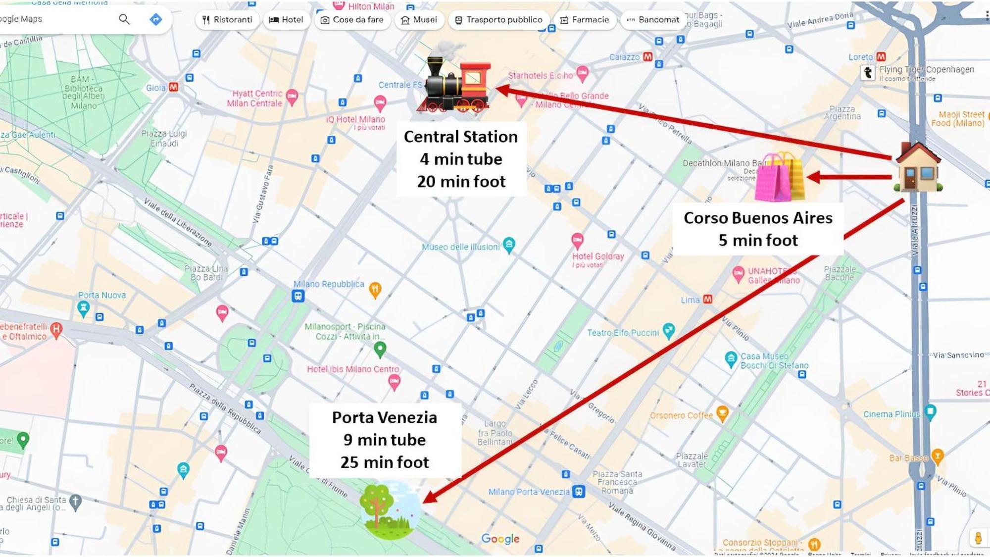 Apartamento Loretta's Space - Buenos Aires Metro M1 & M2 - Central Station