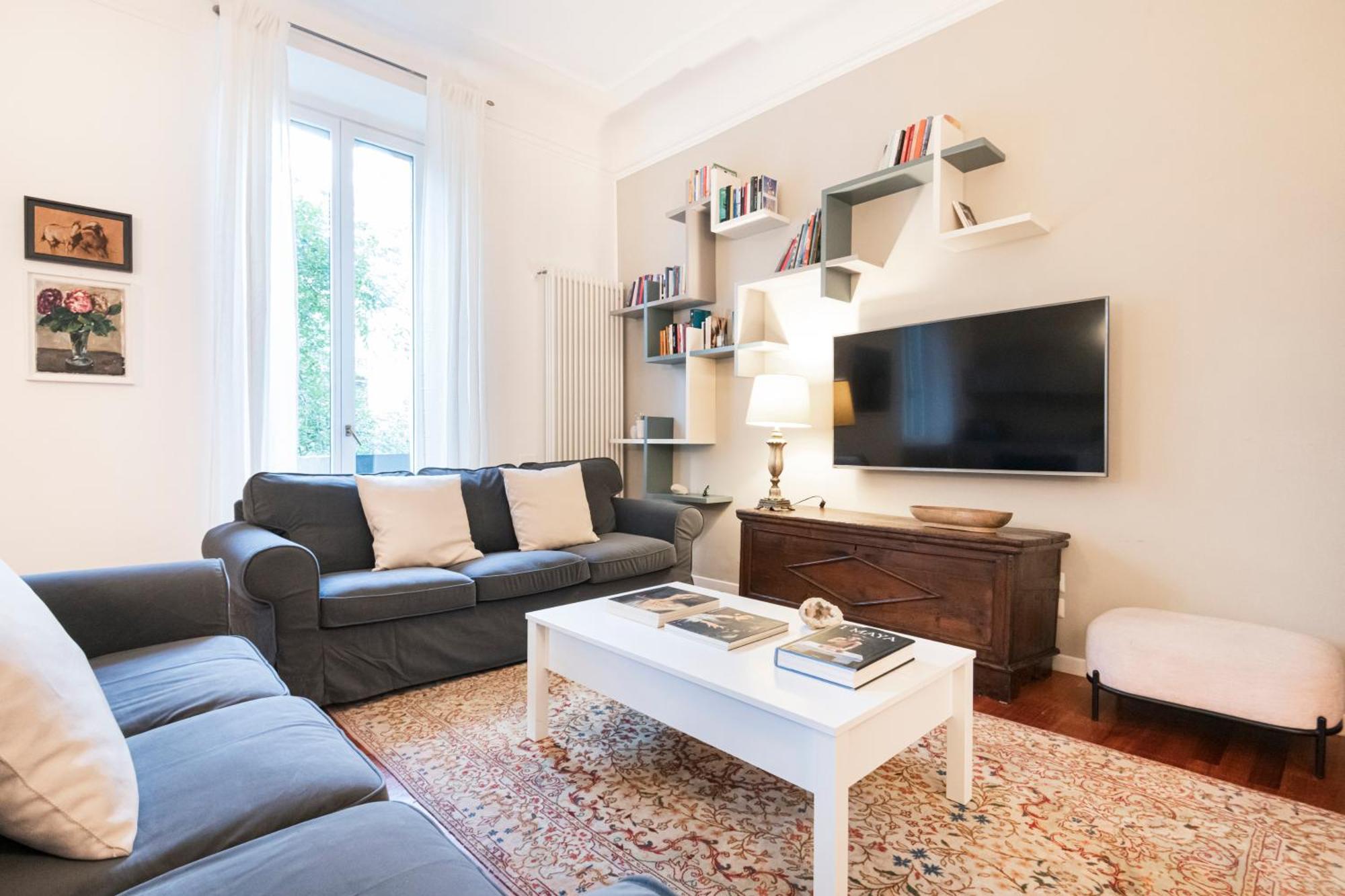 Easylife - Oasi Di Comfort E Stile In Porta Romana Appartamento