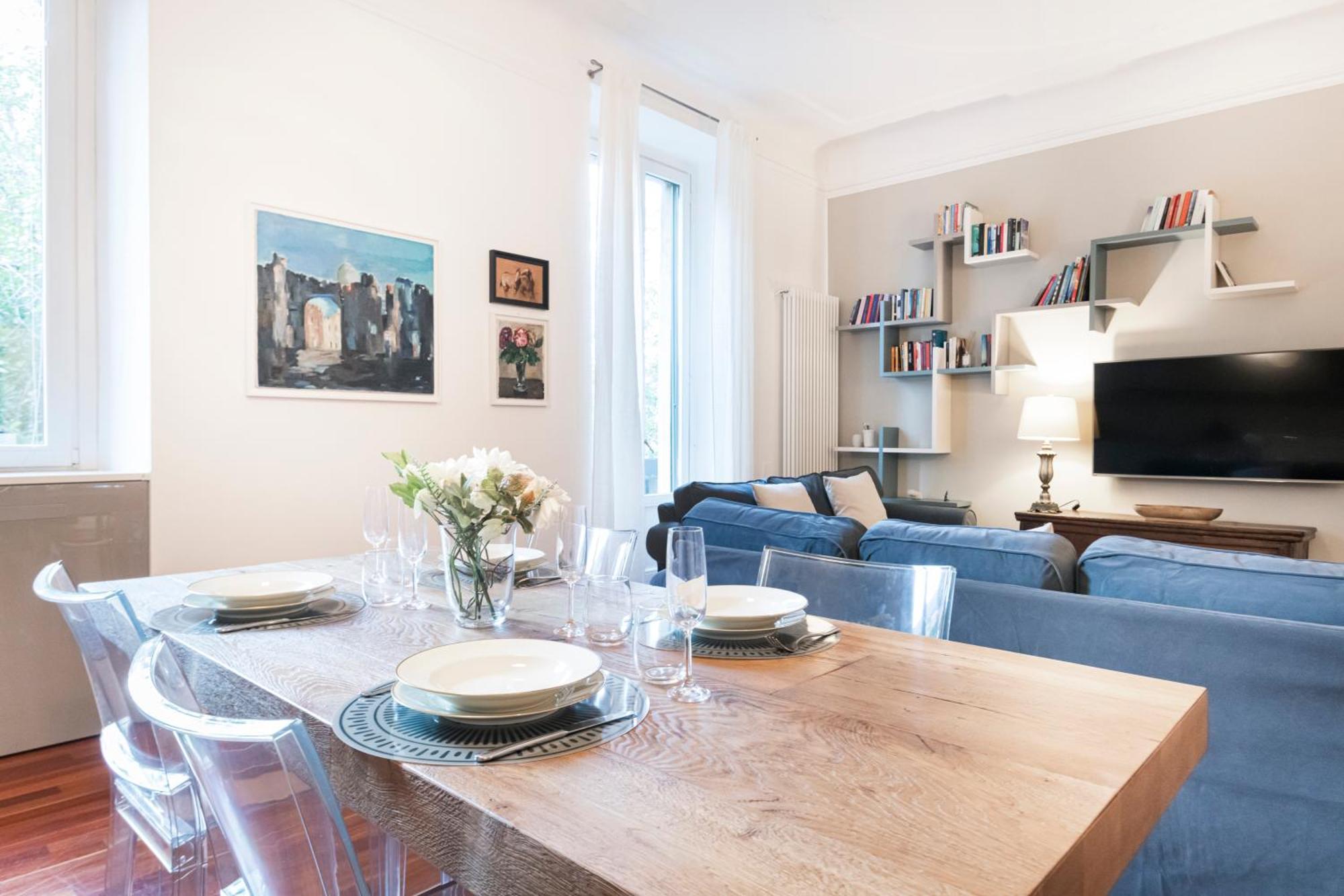 Appartamento Easylife - Oasi Di Comfort E Stile In Porta Romana