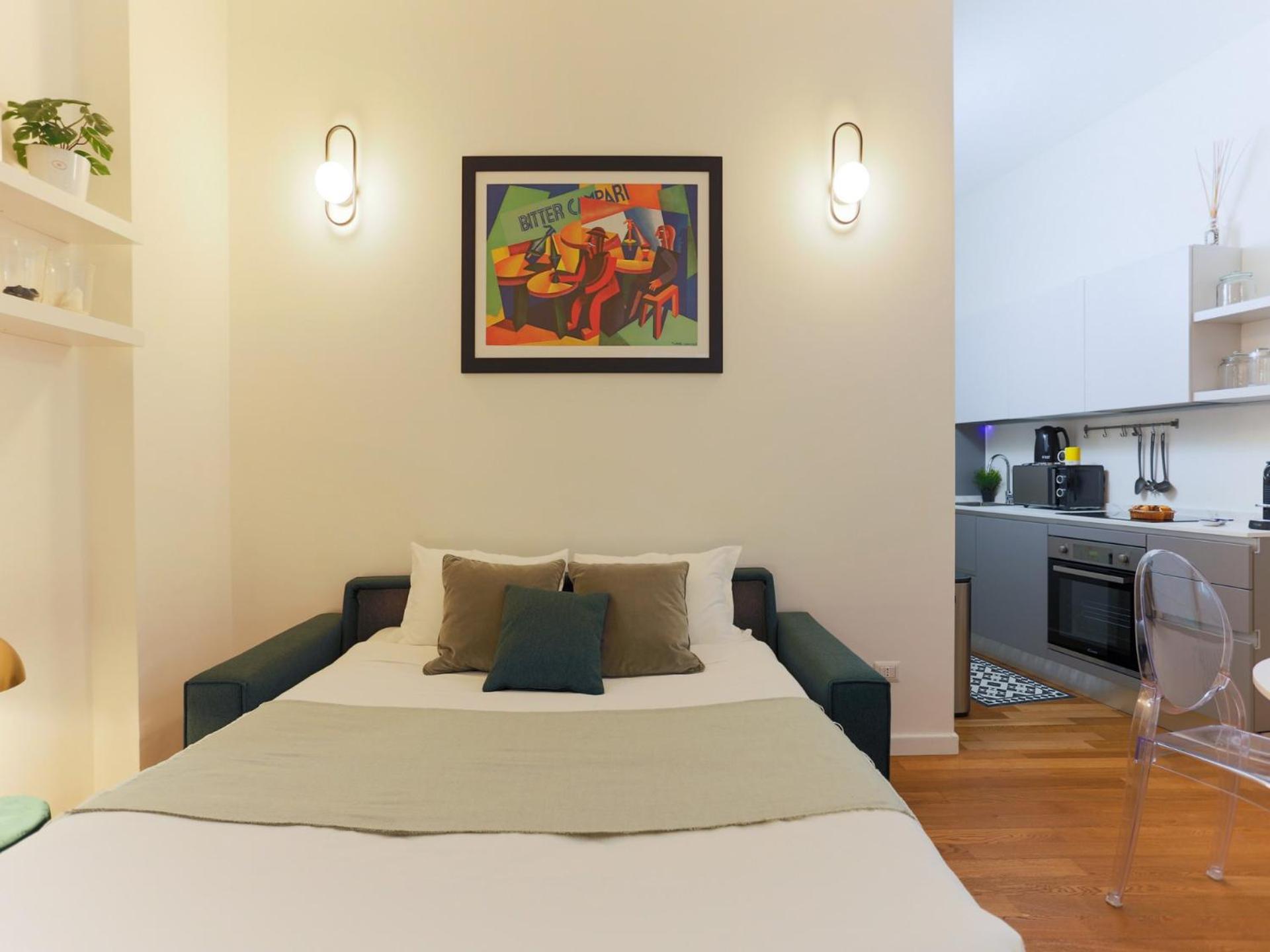 Apartment The Rent - Comfortable One-bedroom In The Crocetta Area