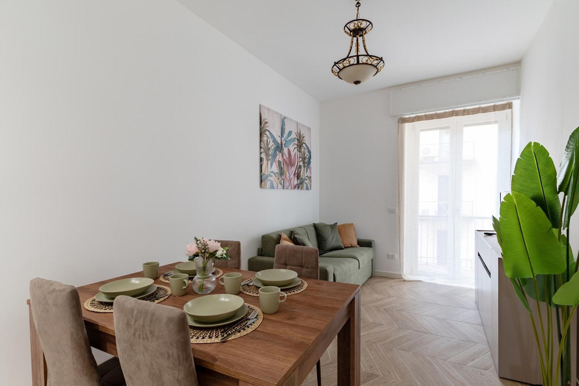Apartamento Porta Romana Nuovo Trilocale Wifi E Ac