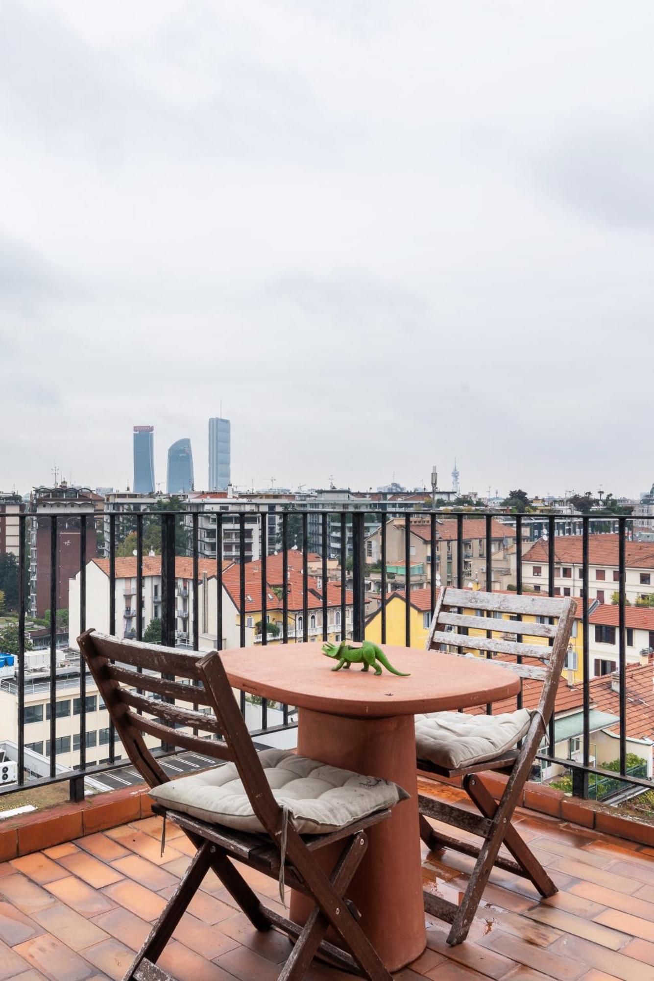 Bilocale Design Con Terrazza - De Angeli * Milano