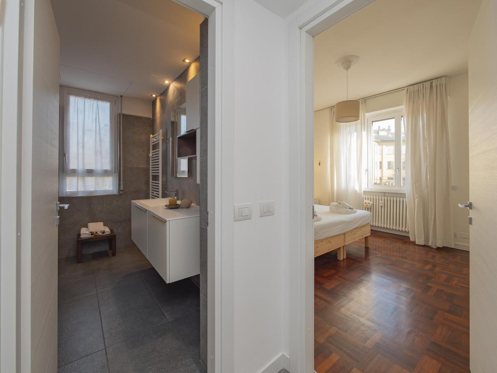 Apartment Modern 3 Bedroom With Balcony Steps From San Siro By Rentopolis *