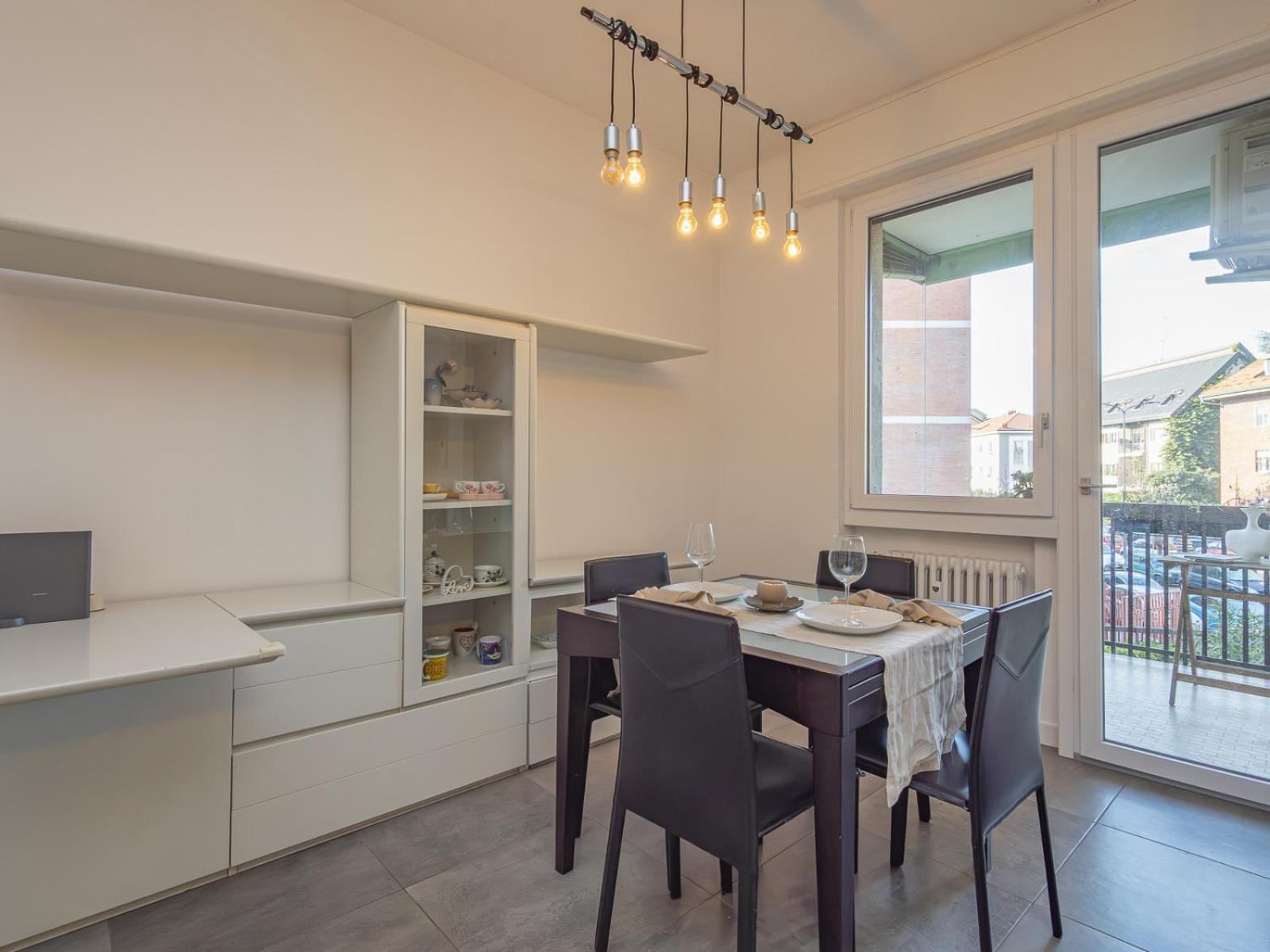 Apartment Modern 3 Bedroom With Balcony Steps From San Siro By Rentopolis