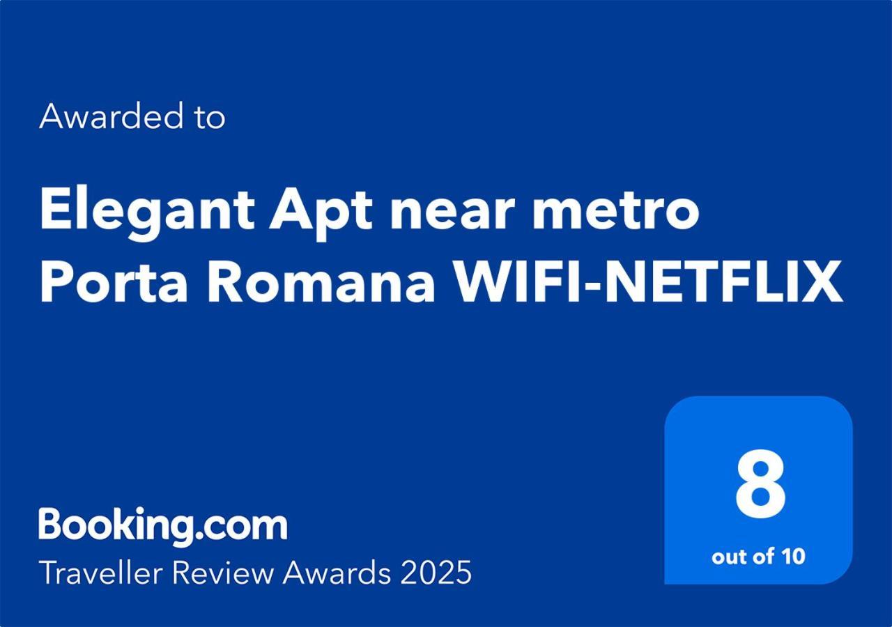 Elegant Near Metro Porta Romana,3 Fermate Subway-stop A Duomo, Wifi-netflix Free Apartamento *