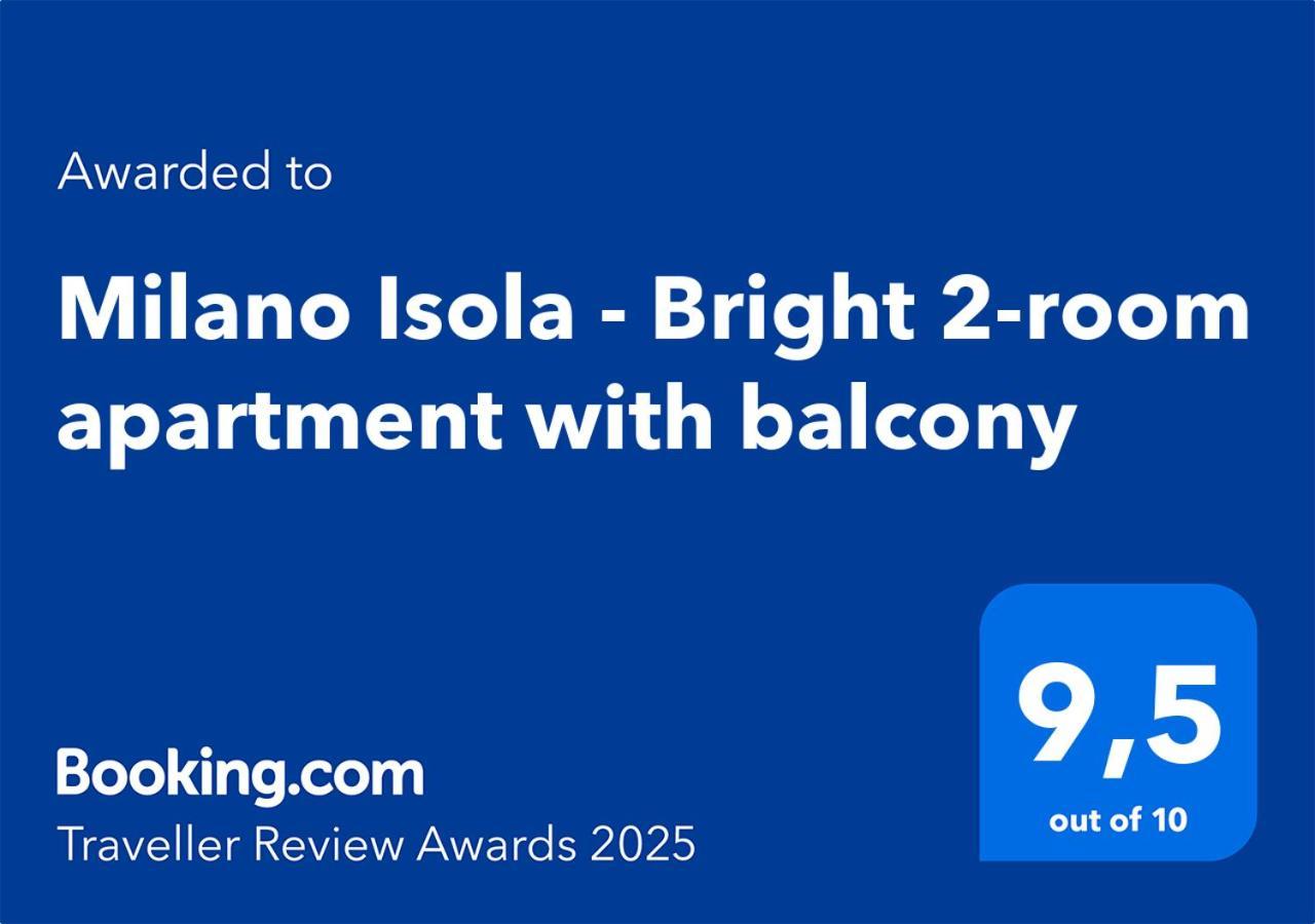 Apartment Isola - Bright 2-room With Balcony Milan