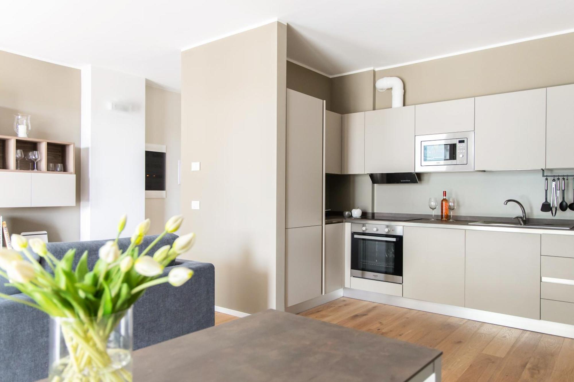 Apartamento Living With Terrace & Garage By Ndp Rent