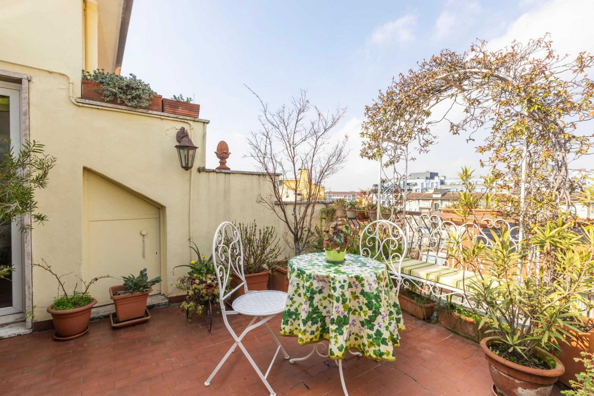 Apartment La Design '50s With Botanical Terrace