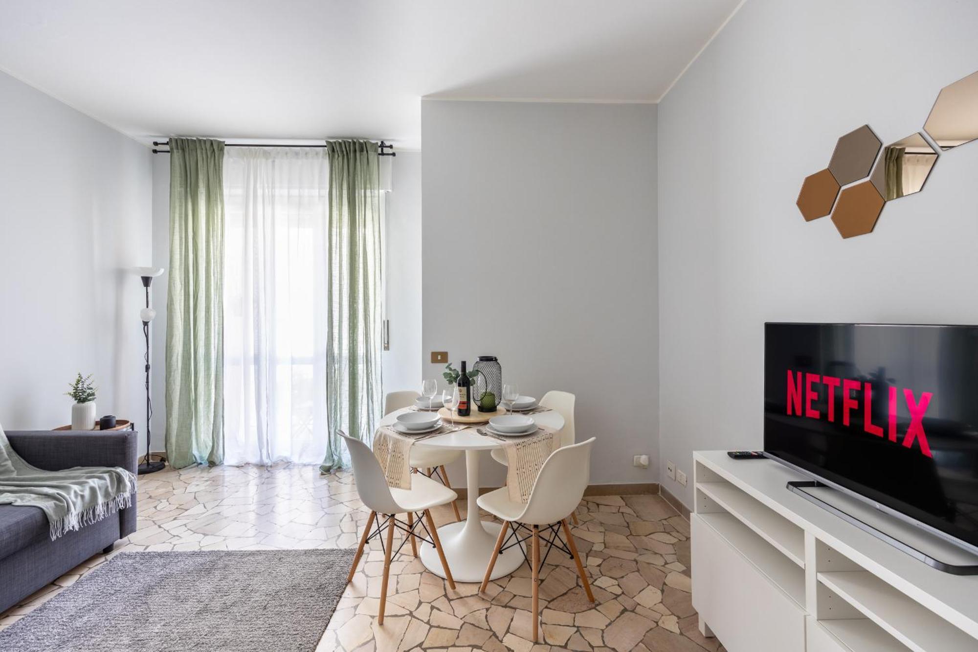 Apartment 8 Min Dalla Metro Casa Elegante Con Netflix E Wifi Milan