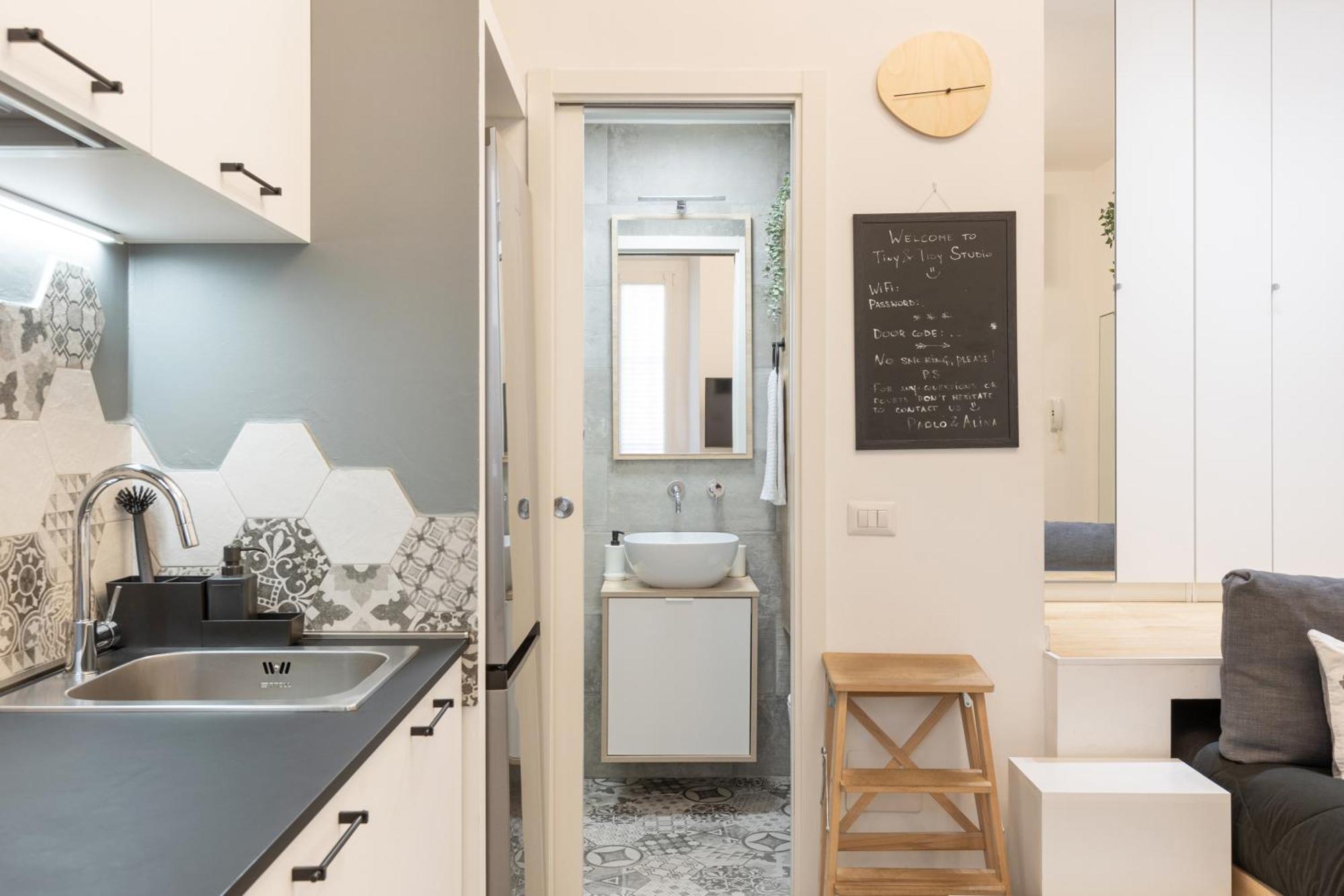 Apartamento Tiny & Tidy In The Key Area Of Milão