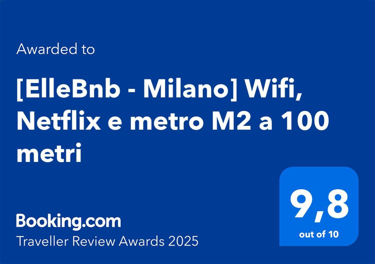 Ellebnb - Wifi, Netflix E Metro M2 A 100 Metri Apartment