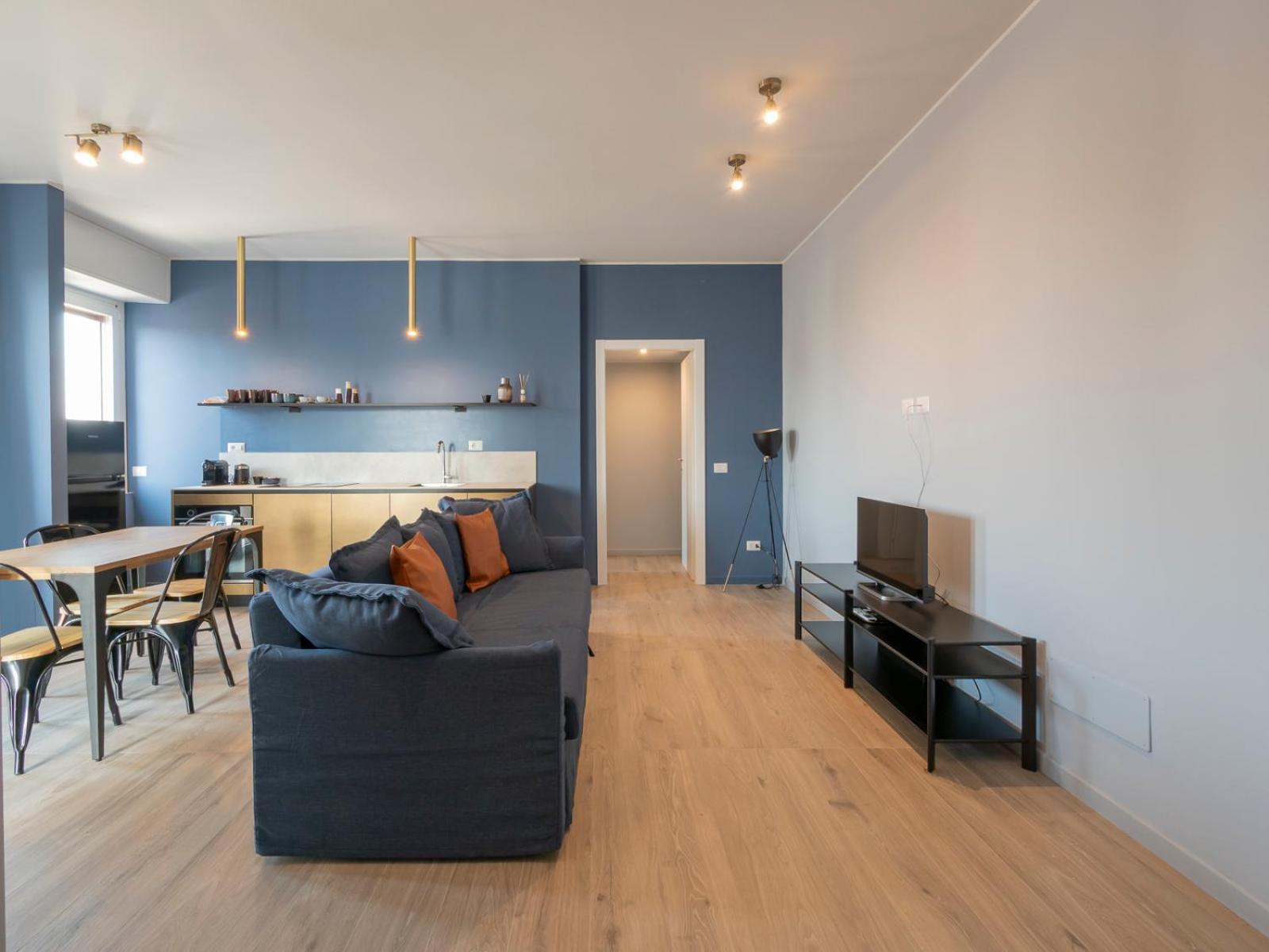Apartamento New Two-room A Stone's Throw From The M3 Metro Milão