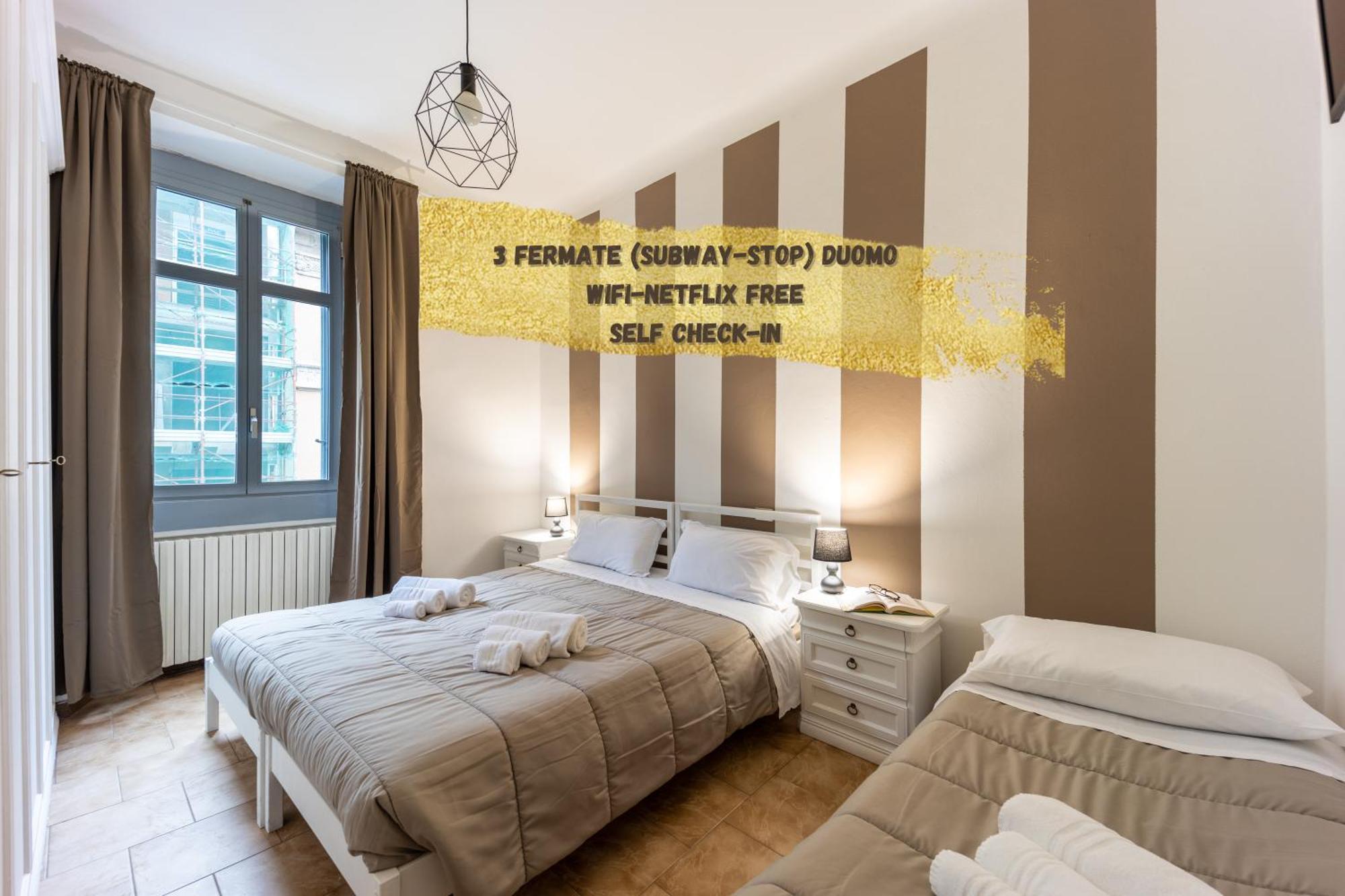 Elegant Near Metro Porta Romana,3 Fermate Subway-stop A Duomo, Wifi-netflix Free Apartamento Milão