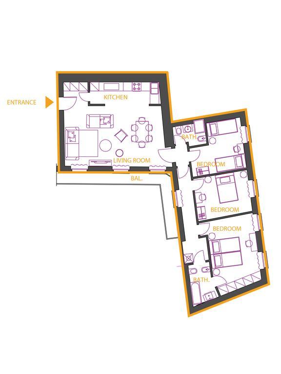Apartment Brera's Gem 3 Milan