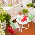 Duomo Views, Light, Jungle-Inspired Studio With Terrace