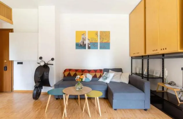 Monolocale Industrial-Chic Di Fronte A San Siro