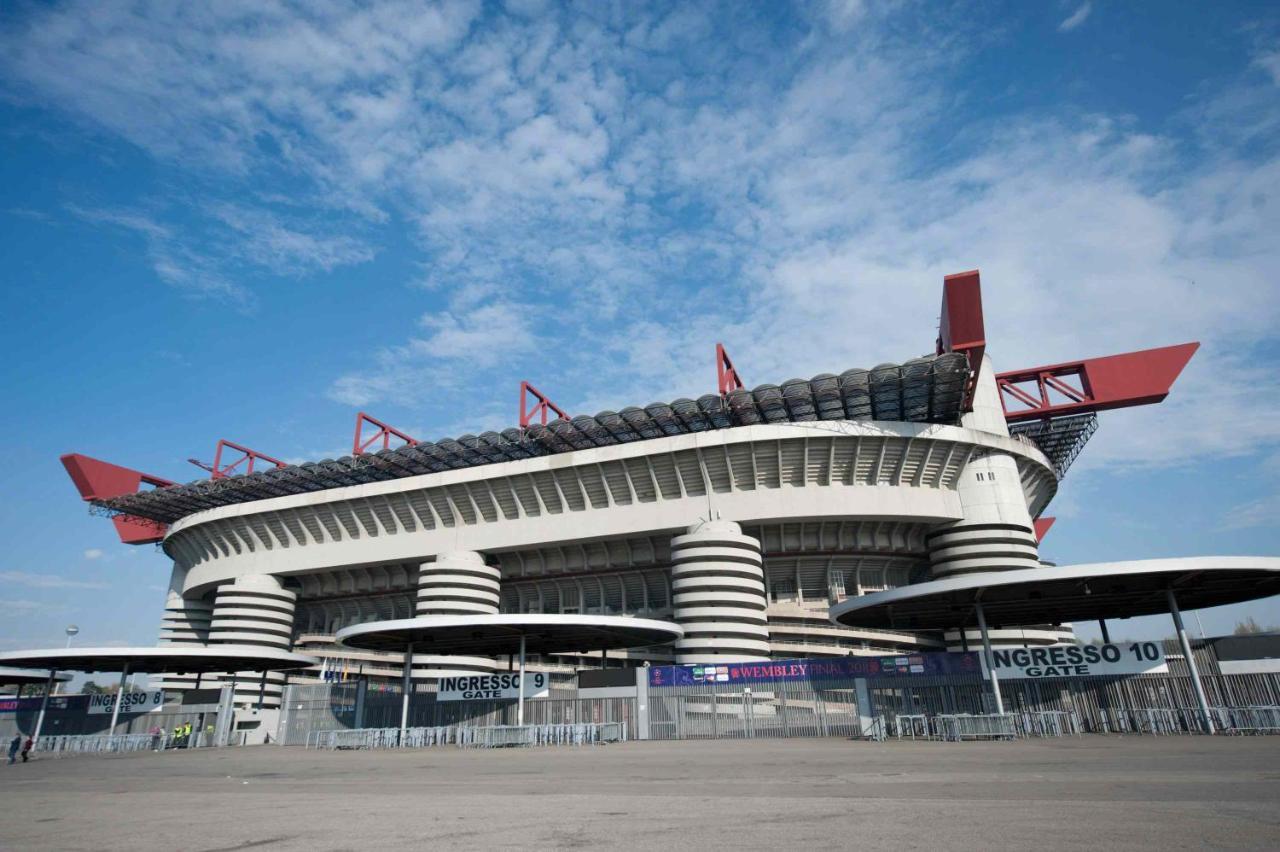 Rafqa San Siro's View Lotto Life De Angeli Fiera With Garden Apartment Milan
