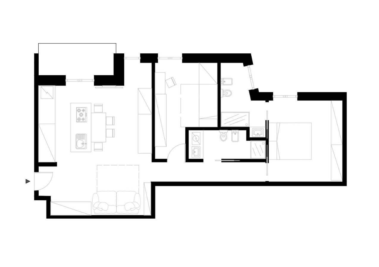 The Rent - Beautiful Two-bedroom Close To Cinque Giornate Square Apartamento