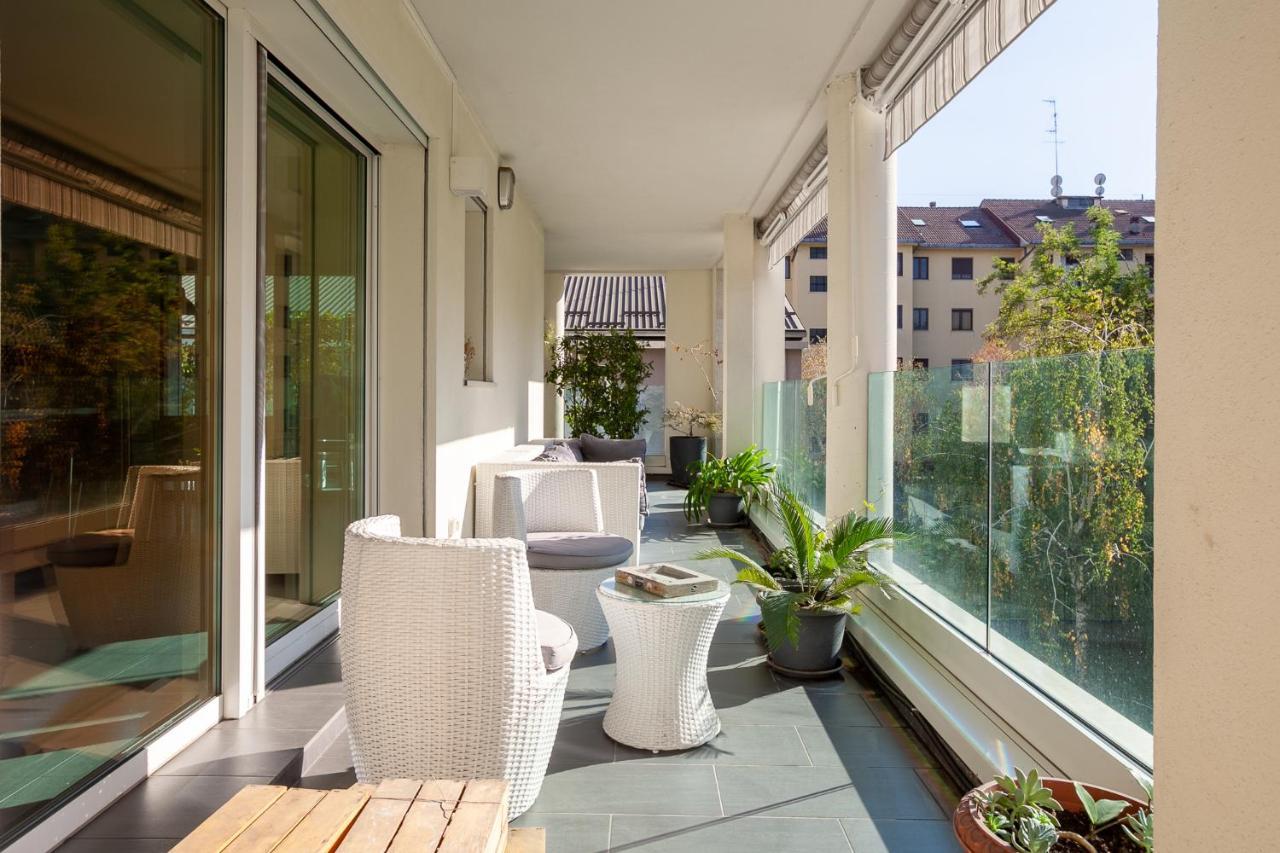 Luxury With Terrace - Forze Armate Apartamento Milão