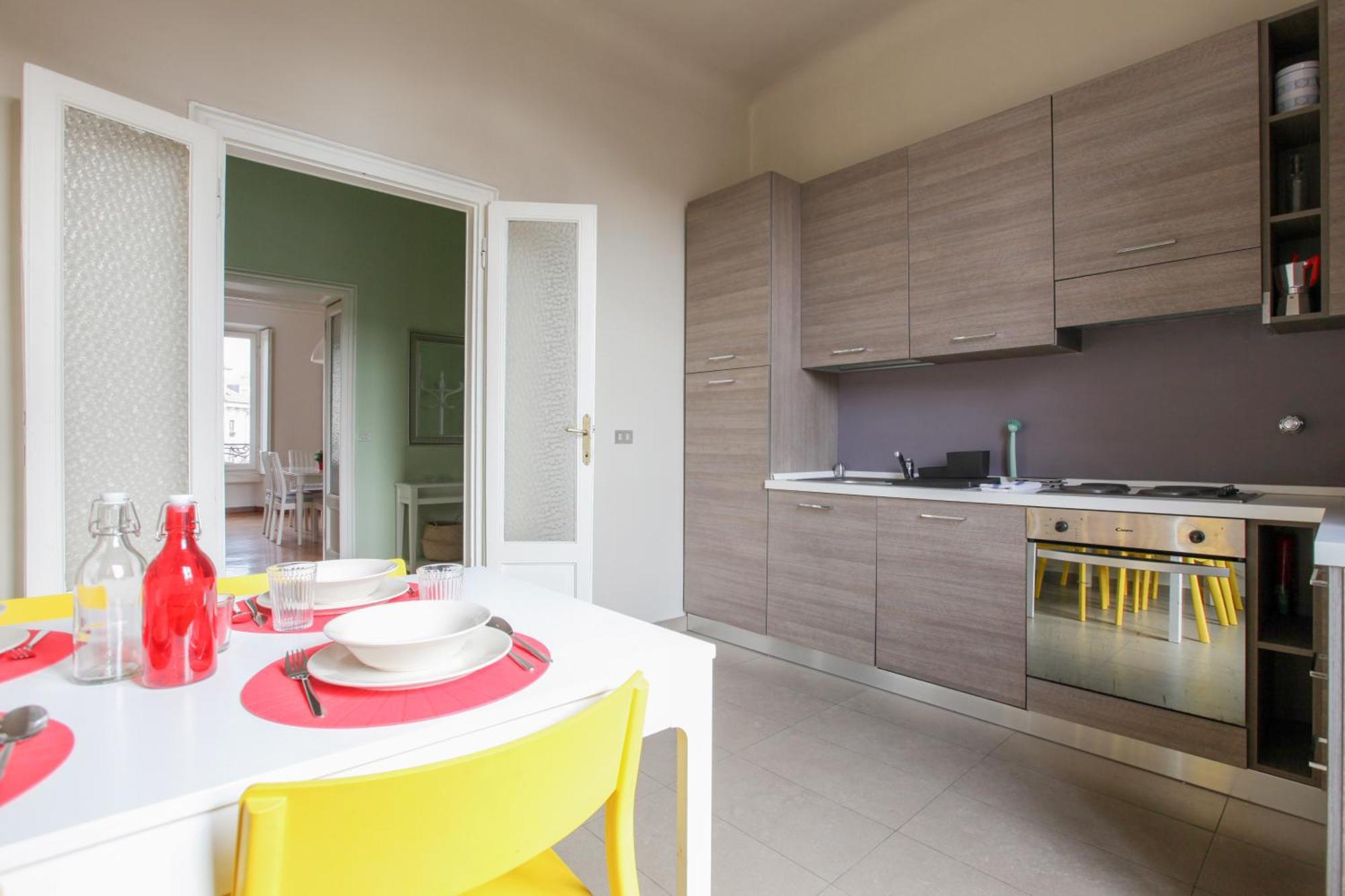 Apt With Balcony - 50 M Far From Pagano M1 Apartamento Milão