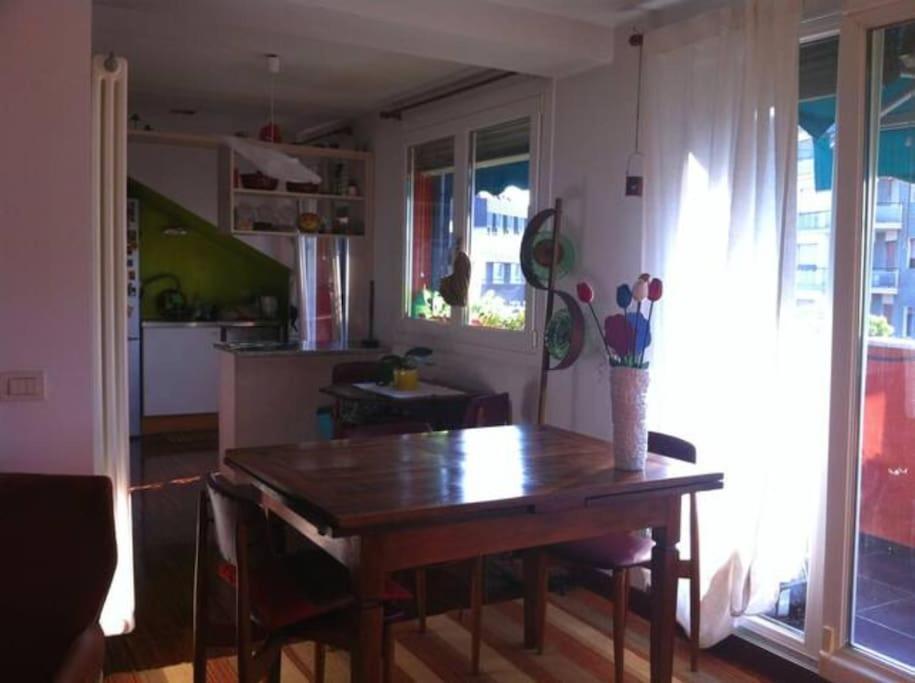 Quiet Cozy Attic Isola District Apartment *