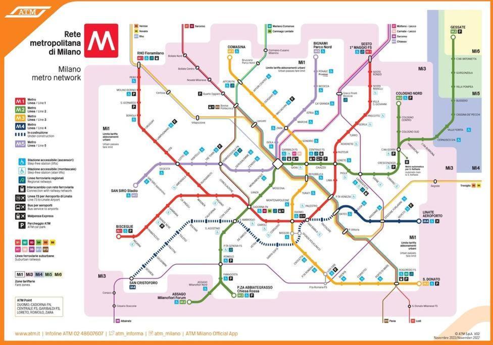 Monolocale Metro M3 Affori Apartment Milan