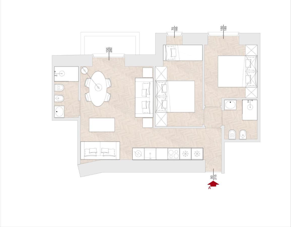 Appartamento Marcora 6 V Luxury Living Milano
