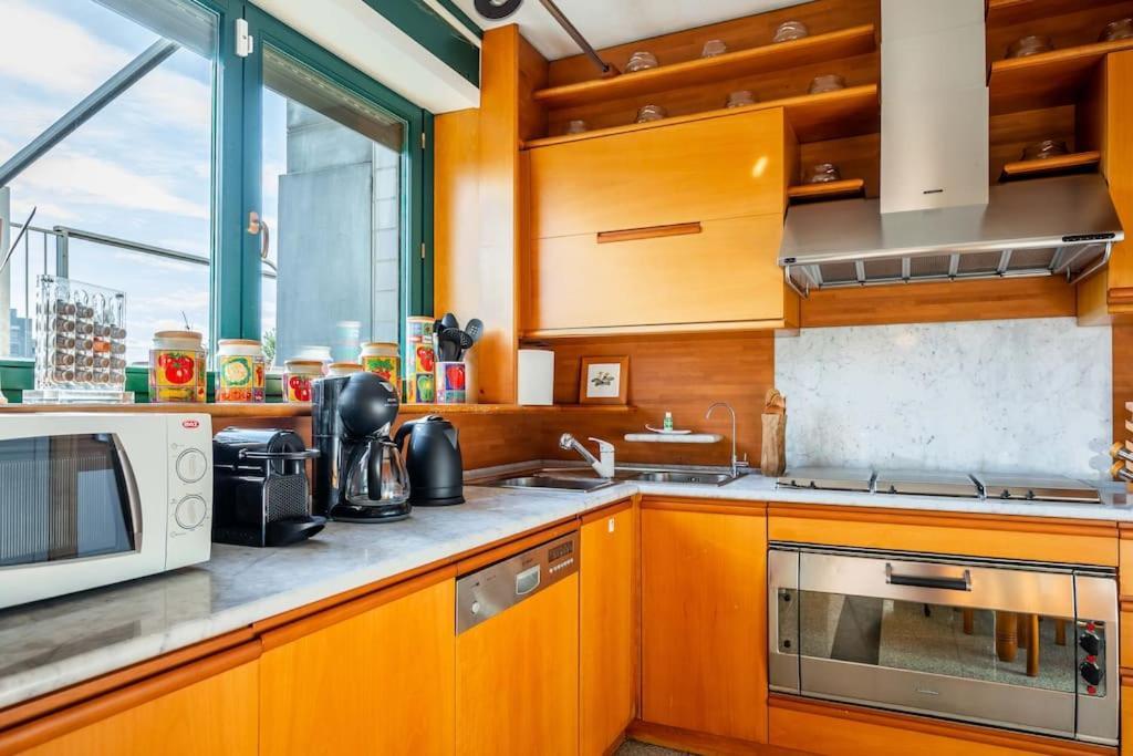 Apartment Luxury Penthouse - Sauna, Garage, Office, Terrace