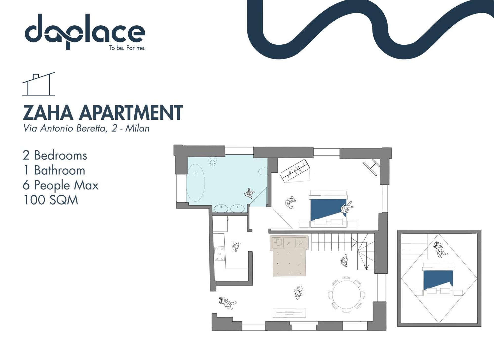 Apartamento Daplace - Zaha *