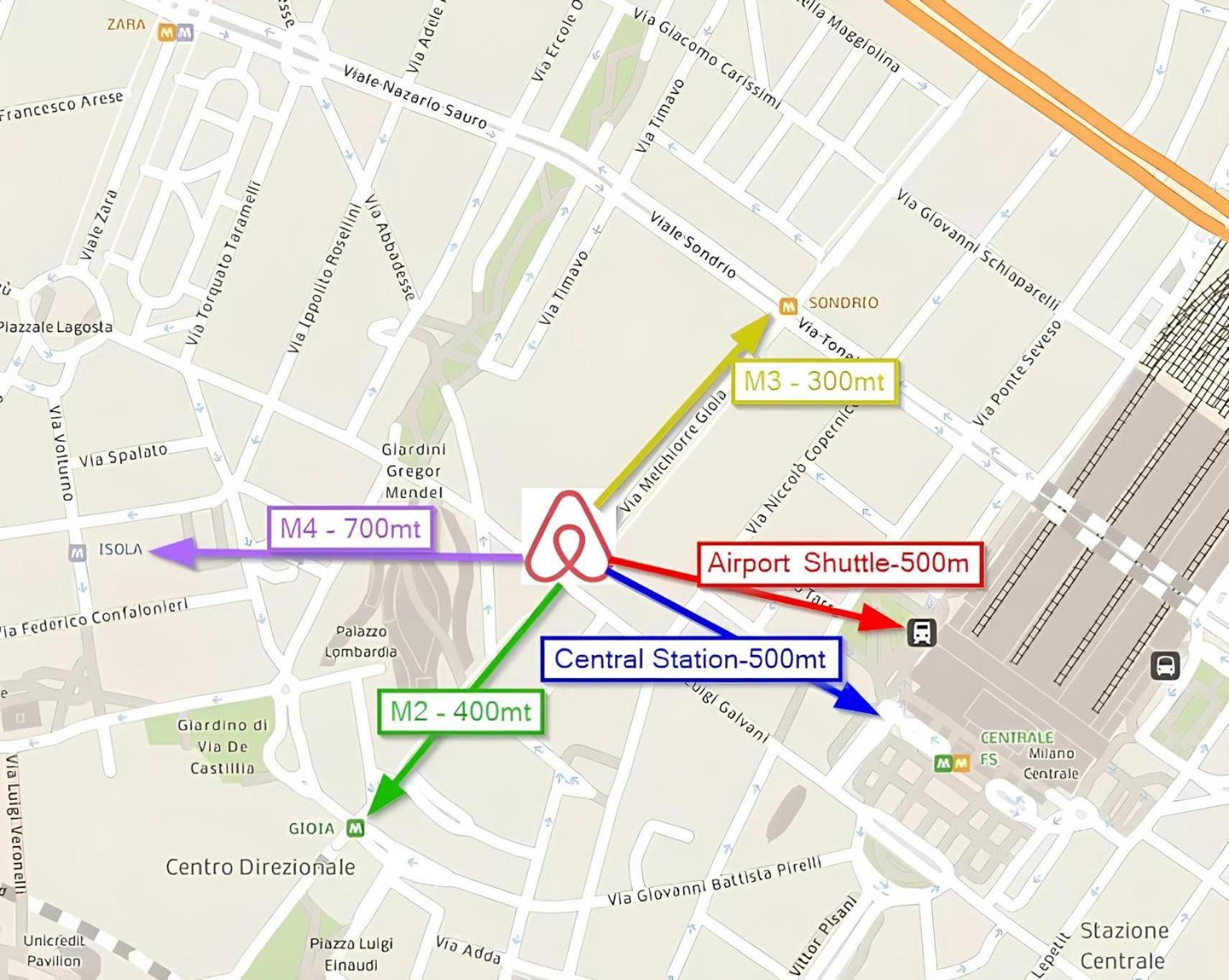Ourjoy Condo, Free Parking, Ac, Wifi - M Gioia47, Station, Porta Nuova, Apartment Milan