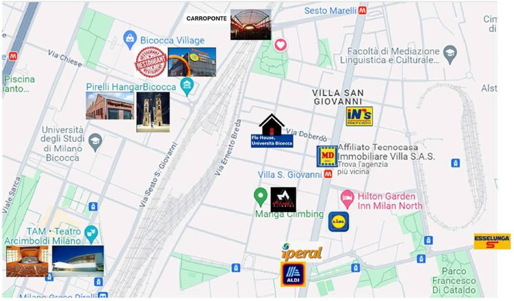 Apartment Flo House, Universita Bicocca Milan