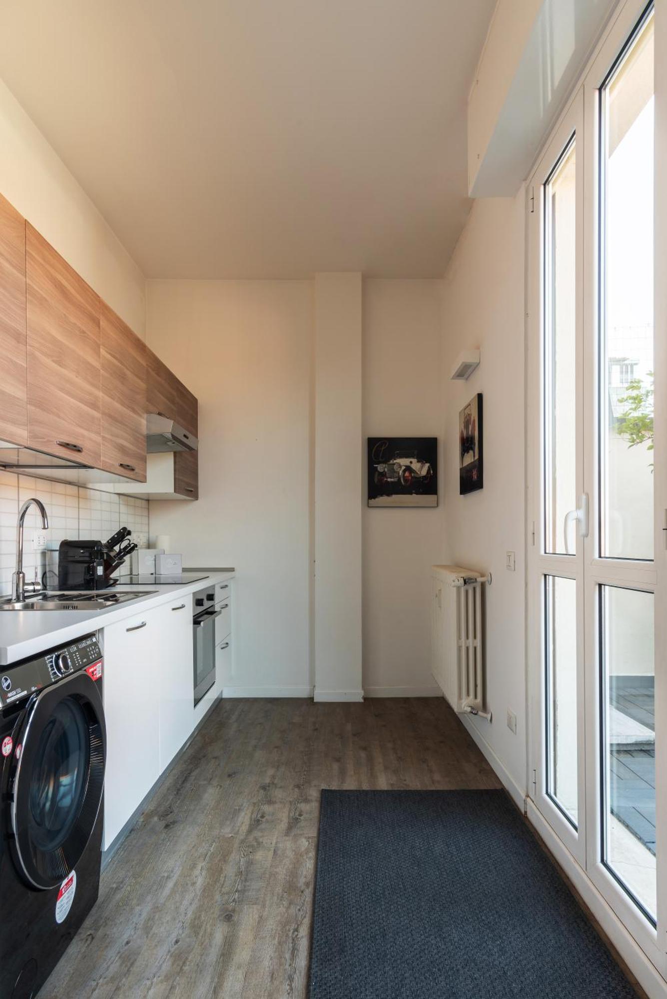 Favoloso Bilocale Con Terrazza Nel Cuore Di Apartment Milan
