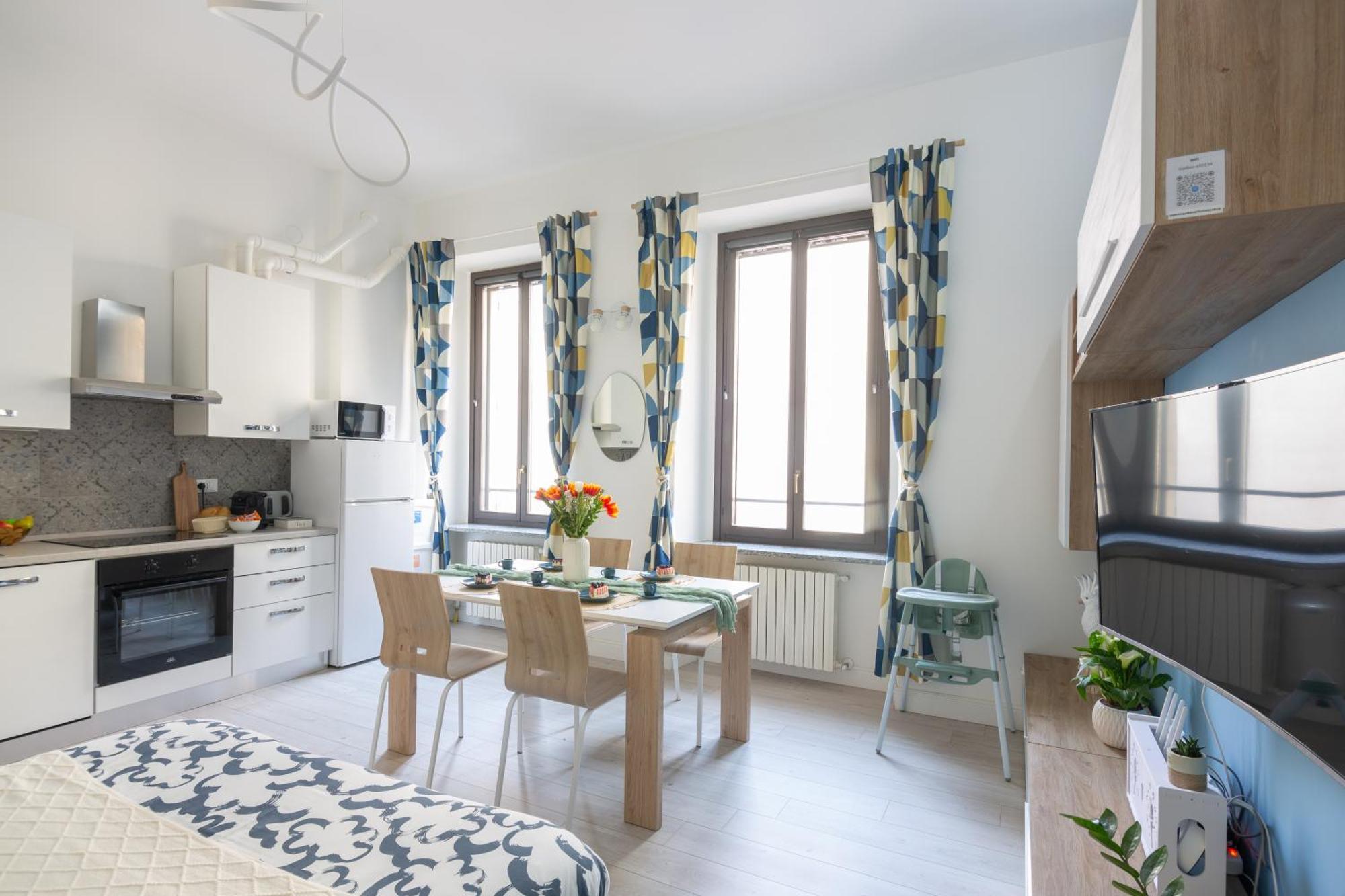 Apartment Ourjoy Condo, Free Parking, Ac, Wifi - M Gioia47, Station, Porta Nuova, Milan