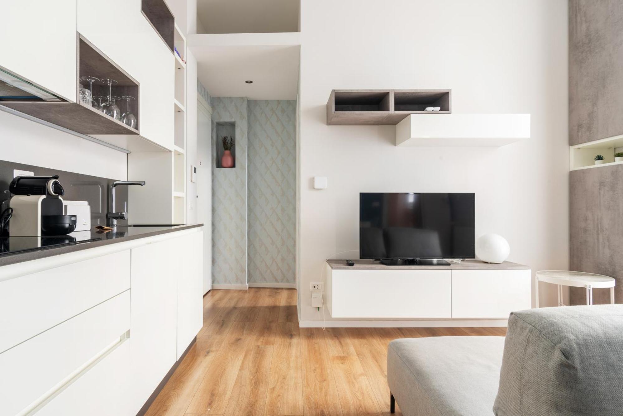 Appartamento Nuovo Bilocale Appena Ristrutturato Vicino Darsena Milano