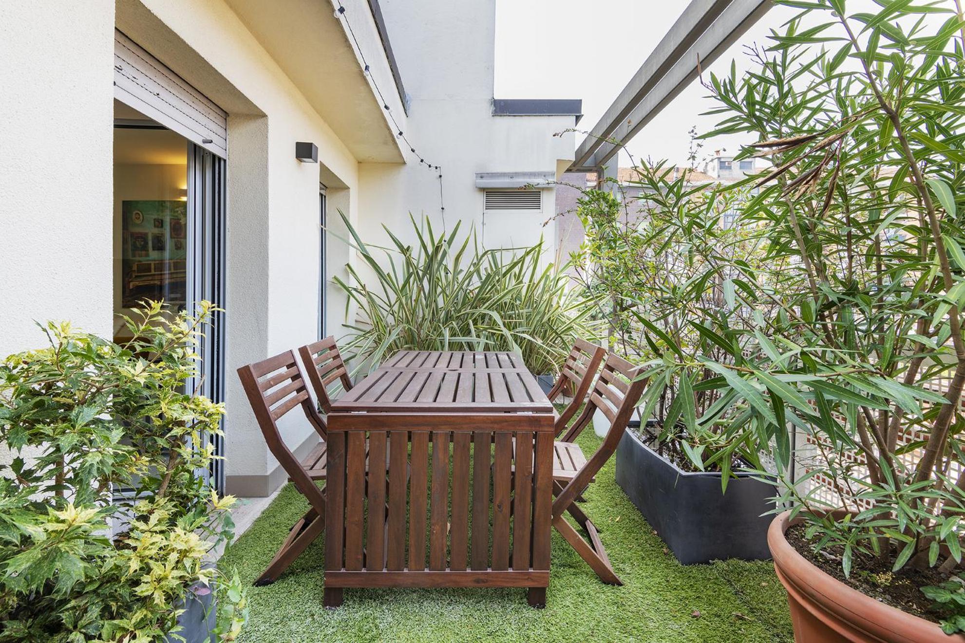 Appartamento Giresio 41 - Your Penthouse With Rooftop Garden In Navigli - Wifi *