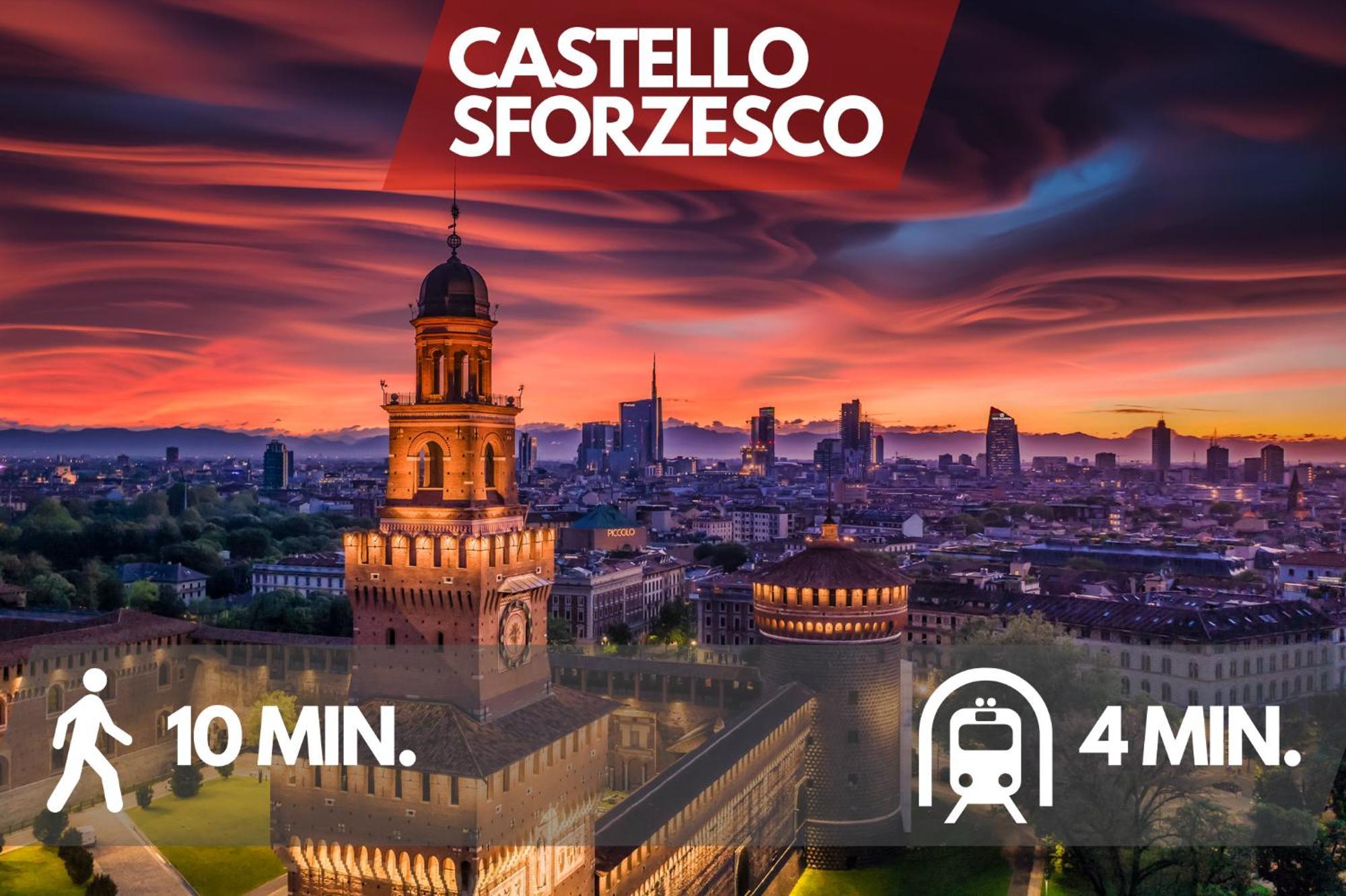 Apartment Deluxe In Brera-duomo, Near Metro Milan